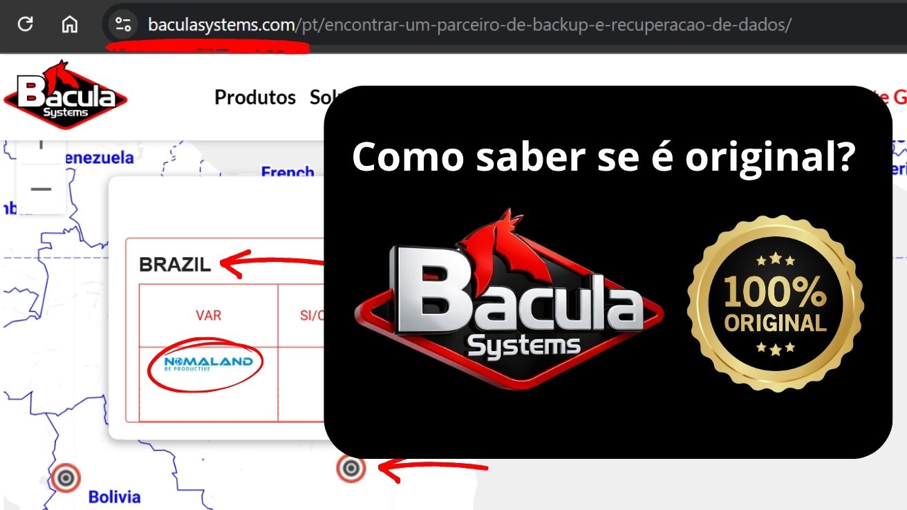 Quem é a representante da Bacula Enterprise no Brasil?
